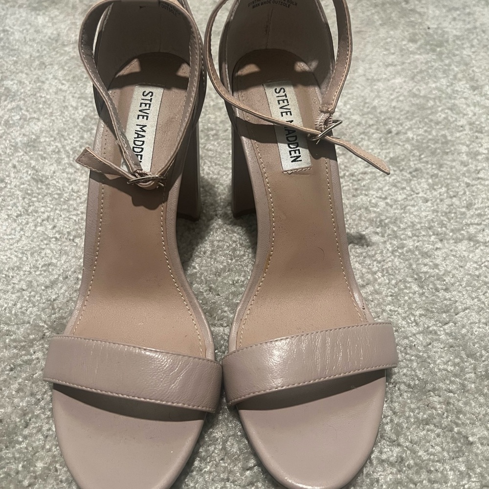 Steve Madden Carson Tan Block Heel - image 4